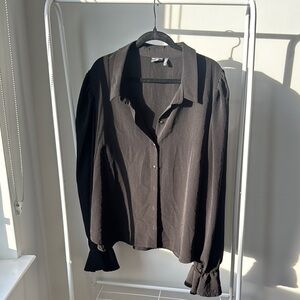 ASOS Black Button Down Shirt